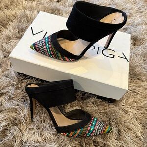 Via Spiga Dahlia Muli Colored Heels